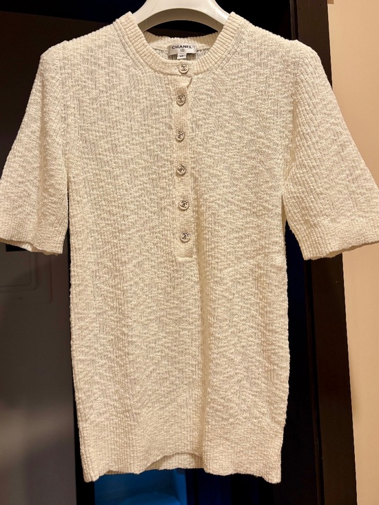 CHANEL Tops - Chanel knit top